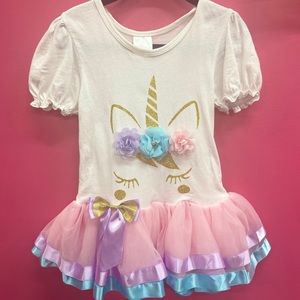 Unicorn Theme dress for girl